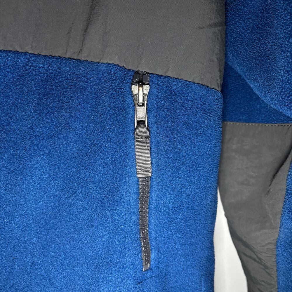 The North Face Youth Blue Gray Polartec Fleece Jacket Size L 14/16 - Picture 10 of 10